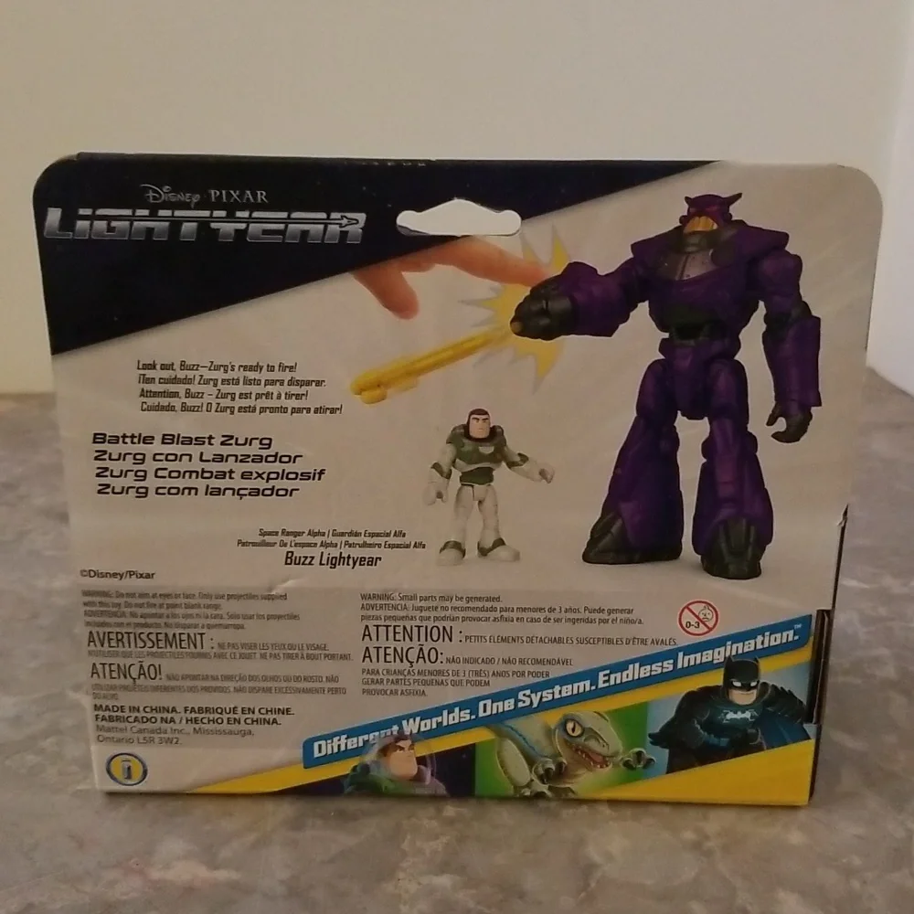 Battle Blast Zurg and Buzz Lightyear
